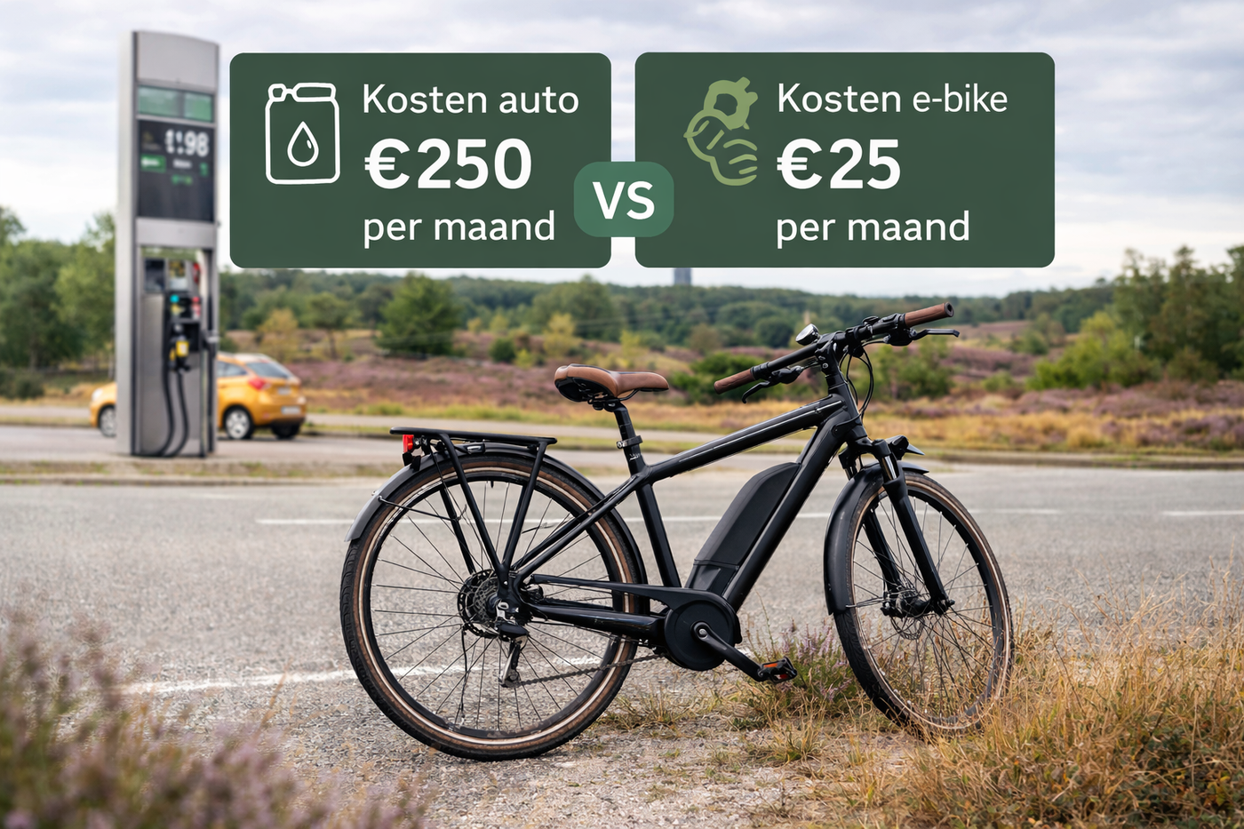 E-bike kosten per jaar