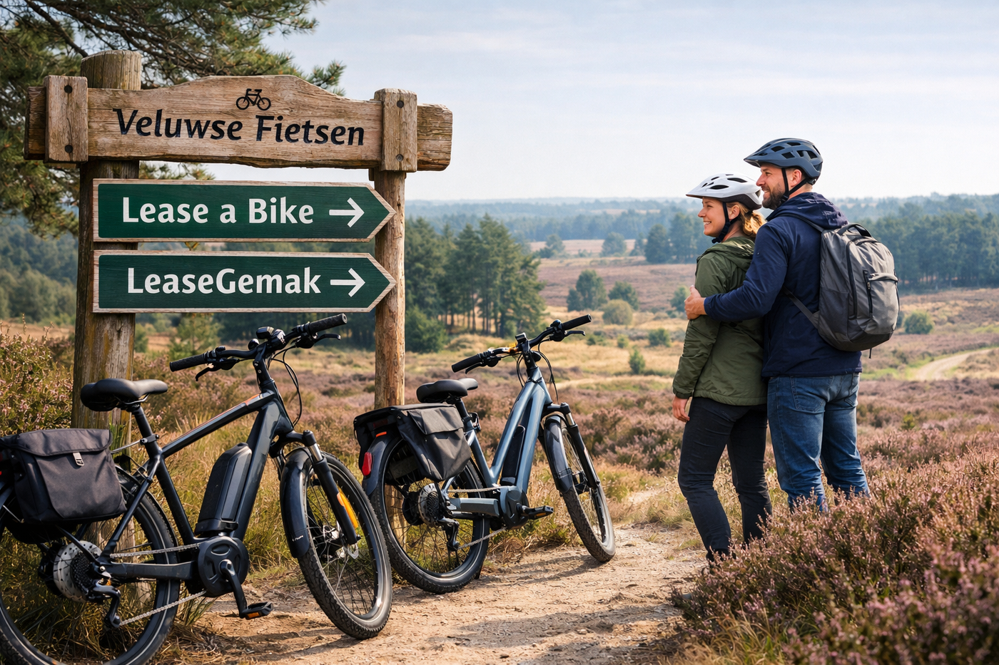 Elektrische fiets leasen op de Veluwe